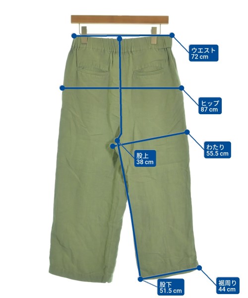 liflattie Ships（リフラッティシップス）スラックス カーキ サイズ:M レディース/2200628230027