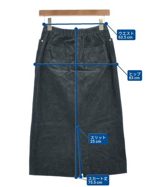 liflattie Ships（リフラッティシップス）ロング・マキシ丈スカート 紺 サイズ:-(S位) レディース/2200648988038