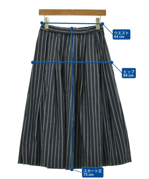 liflattie Ships（リフラッティシップス）ロング・マキシ丈スカート 紺 サイズ:-(M位) レディース/2200708932049