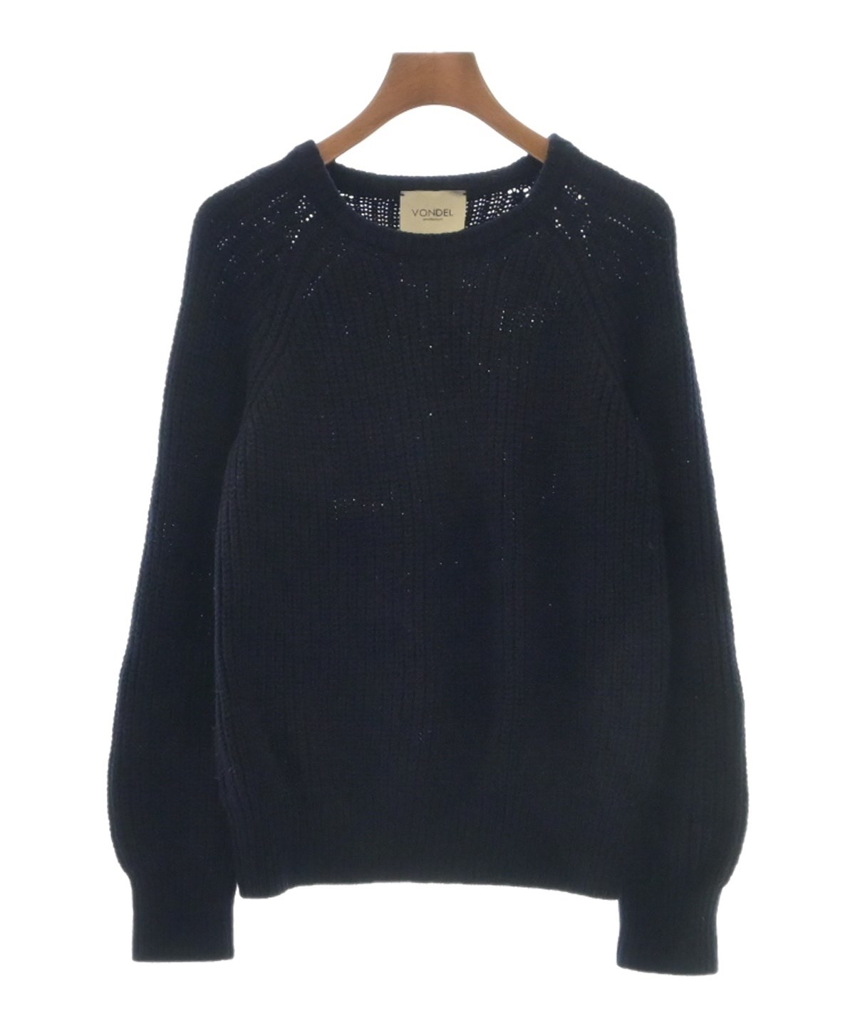 新品▪️VONDELニット VONDEL（フォンデル）ニット・セーター 紺 サイズ:S レディース
