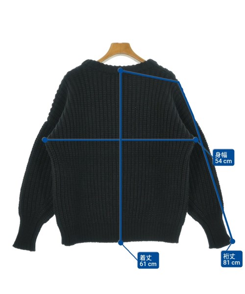 VONDEL（フォンデル）ニット・セーター 黒 サイズ:36(S位) レディース/2200626668143