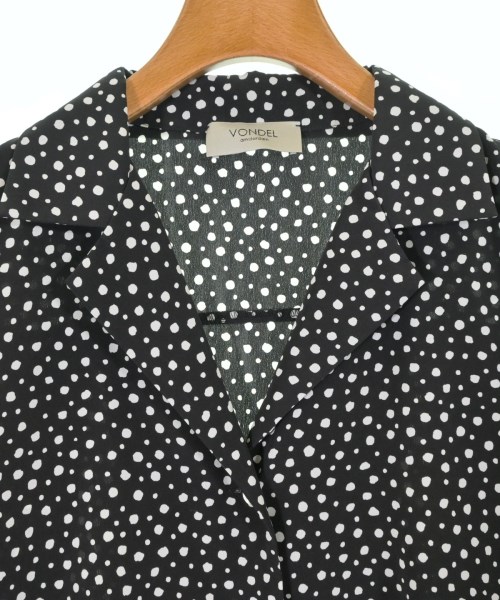 VONDEL（フォンデル）カジュアルシャツ 黒 サイズ:36(S位) レディース/2200627677052