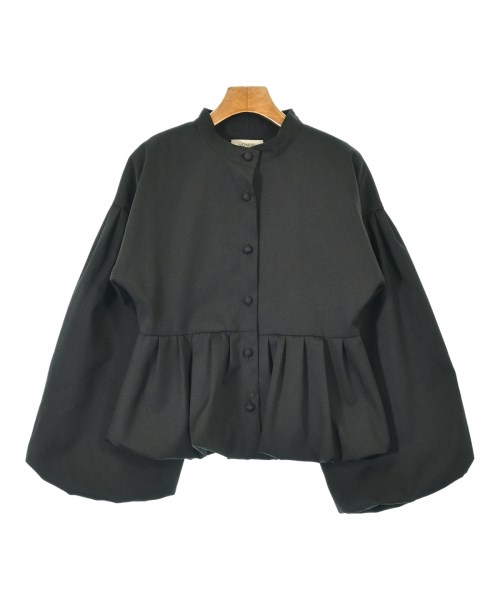 VONDEL(フォンデル)カジュアルシャツ 黒 サイズ:36(S位)/2200639815107