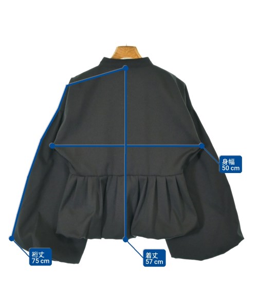 VONDEL（フォンデル）カジュアルシャツ 黒 サイズ:36(S位) レディース/2200639815107