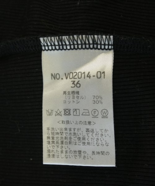 VONDEL（フォンデル）Tシャツ・カットソー 黒 サイズ:36(S位) レディース/2200708391228