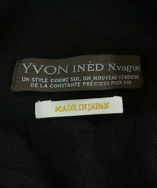 YVON INED N.vague（イヴォンイネドヌーヴェルヴァーク）ニット・セーター 黒 サイズ:9(M位) レディース/2200648212089