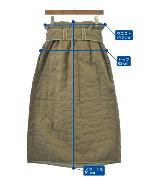 sneeuw（スニュウ）ロング・マキシ丈スカート 茶 サイズ:-(M位) レディース/2200628386021