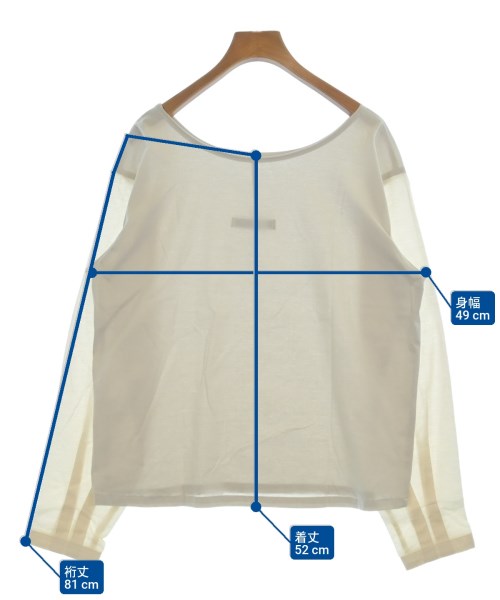 ippei takei（イッペイタケイ）Tシャツ・カットソー ベージュ サイズ:F レディース/2200622524115