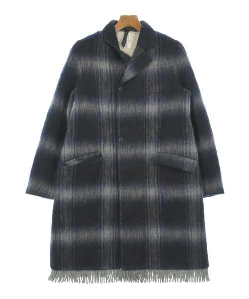 ippei takei(イッペイタケイ)チェスターコート 紺 サイズ:1(S位)/2200648561026