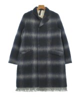 ippei takei（イッペイタケイ）チェスターコート 紺 サイズ:1(S位) メンズ/2200648561026