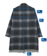 ippei takei（イッペイタケイ）チェスターコート 紺 サイズ:1(S位) メンズ/2200648561026