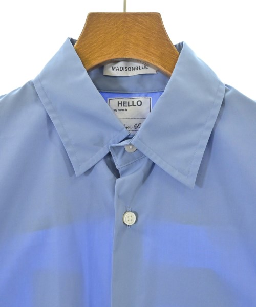 MADISON BLUE（マディソンブルー）カジュアルシャツ 青 サイズ:01(S位) レディース/2200632671076
