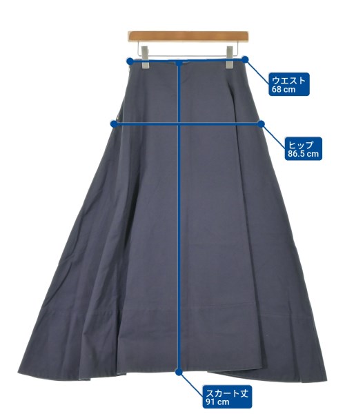 MADISON BLUE（マディソンブルー）ロング・マキシ丈スカート 紺 サイズ:2(M位) レディース/2200622917030