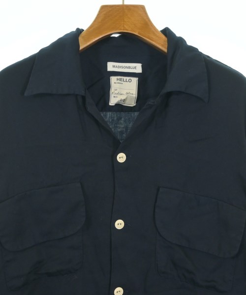 MADISON BLUE（マディソンブルー）カジュアルシャツ 紺 サイズ:00(XXS位) レディース/2200637366021