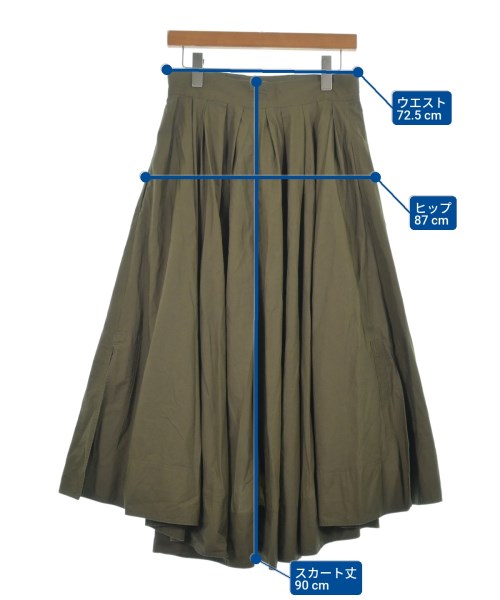 MADISON BLUE（マディソンブルー）ロング・マキシ丈スカート カーキ サイズ:02(M位) レディース/2200637366083