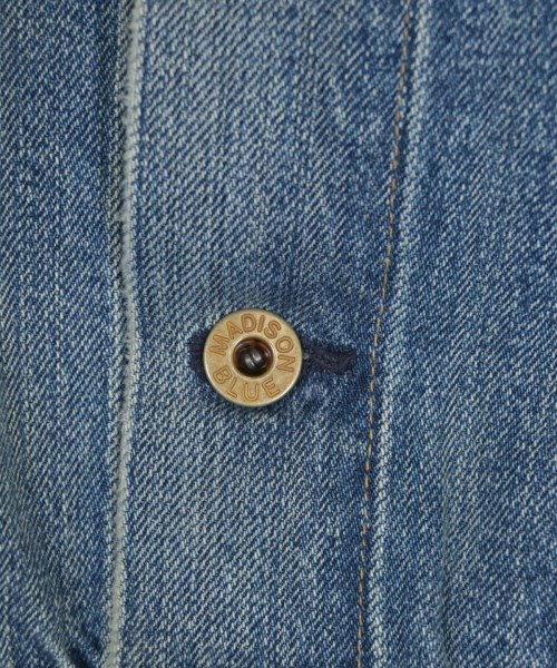 MADISON BLUE（マディソンブルー）デニムジャケット 青 サイズ:1(S位) レディース/2200639668017