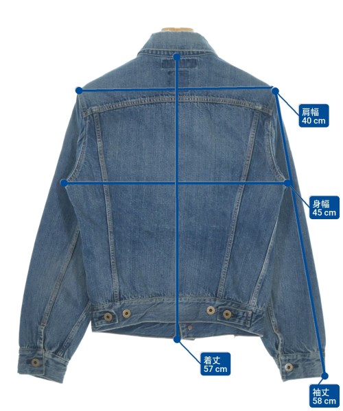 MADISON BLUE（マディソンブルー）デニムジャケット 青 サイズ:1(S位) レディース/2200639668017