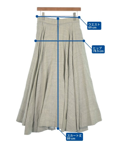 MADISON BLUE（マディソンブルー）ロング・マキシ丈スカート グレー サイズ:2(M位) レディース/2200625302079