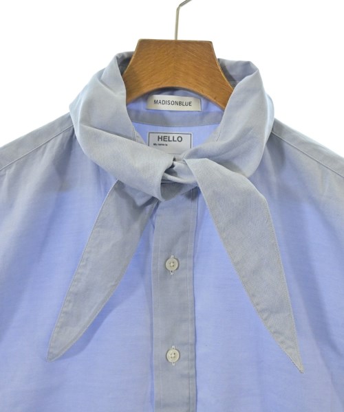 MADISON BLUE（マディソンブルー）カジュアルシャツ 青 サイズ:01(S位) レディース/2200639214078