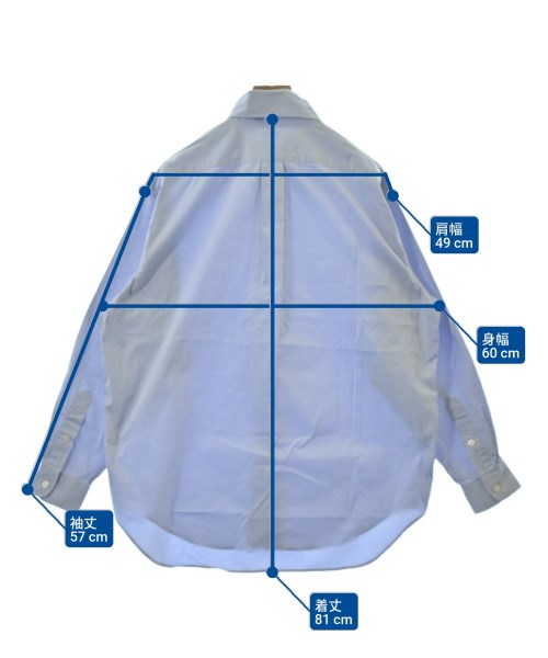 MADISON BLUE（マディソンブルー）カジュアルシャツ 青 サイズ:01(S位) レディース/2200639214078