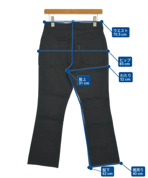 MADISON BLUE（マディソンブルー）デニムパンツ 黒 サイズ:2(M位) レディース/2200644569132