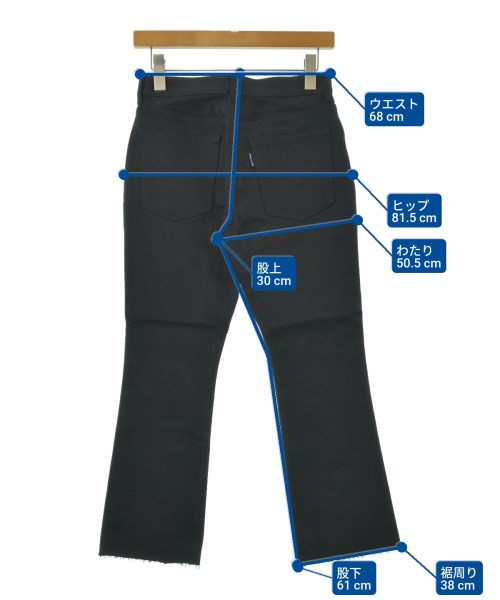 MADISON BLUE（マディソンブルー）デニムパンツ 黒 サイズ:1(S位) レディース/2200644572583