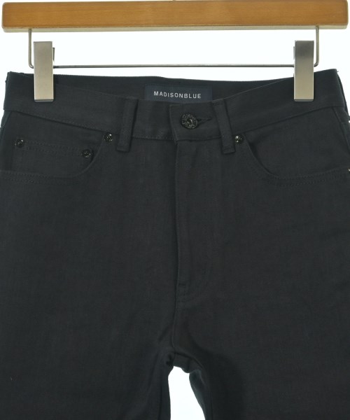 MADISON BLUE（マディソンブルー）デニムパンツ 黒 サイズ:1(S位) レディース/2200644572590