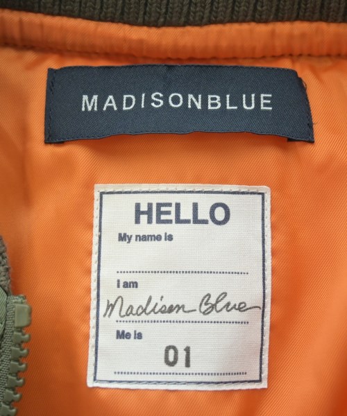 MADISON BLUE（マディソンブルー）ミリタリーブルゾン カーキ サイズ:1(S位) レディース/2200644583343