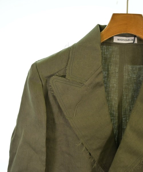 MADISON BLUE（マディソンブルー）チェスターコート カーキ サイズ:1(S位) レディース/2200644585453