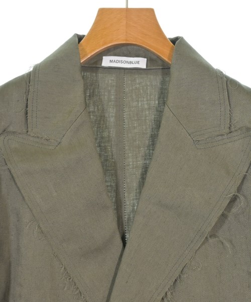 MADISON BLUE（マディソンブルー）チェスターコート カーキ サイズ:1(S位) レディース/2200644592529