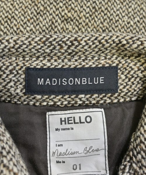 MADISON BLUE（マディソンブルー）カジュアルシャツ 茶 サイズ:01(S位) レディース/2200644606820