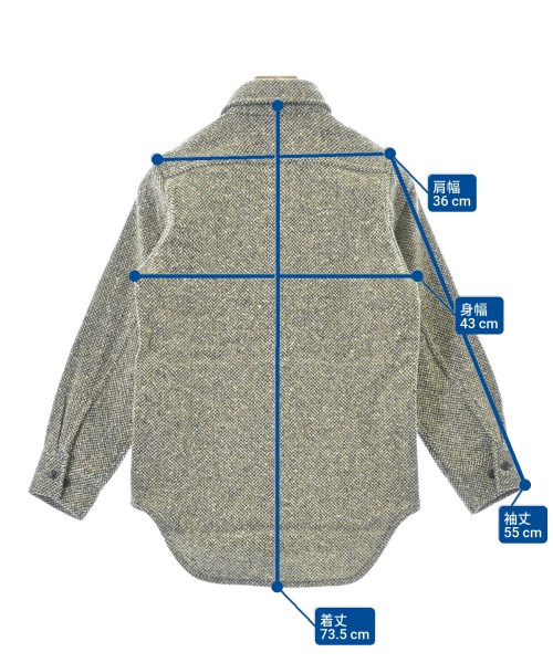 MADISON BLUE（マディソンブルー）カジュアルシャツ 茶 サイズ:01(S位) レディース/2200644606820