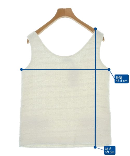 MADISON BLUE（マディソンブルー）Tシャツ・カットソー 白 サイズ:1(S位) レディース/2200644607285