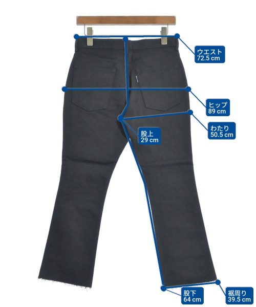 MADISON BLUE（マディソンブルー）デニムパンツ 黒 サイズ:2(M位) レディース/2200644759588