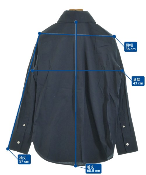 MADISON BLUE（マディソンブルー）ブラウス 紺 サイズ:1(S位) レディース/2200644768931