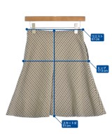 MADISON BLUE（マディソンブルー）ひざ丈スカート ベージュ サイズ:XS レディース/2200621504163