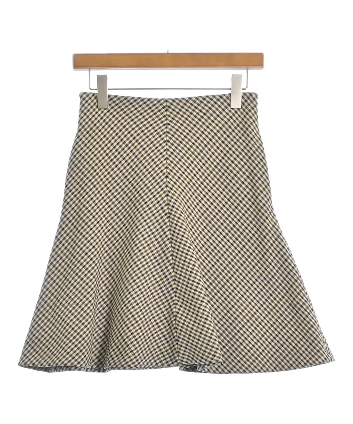 MADISON BLUE（マディソンブルー）ひざ丈スカート ベージュ サイズ:XS