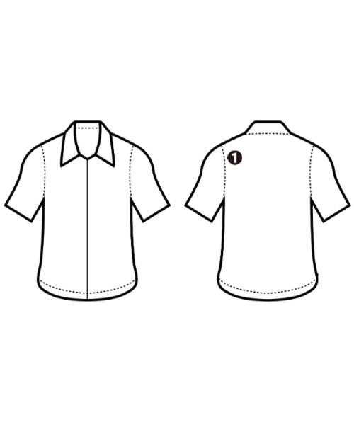 MADISON BLUE（マディソンブルー）カジュアルシャツ 青 サイズ:1(S位) レディース/2200608753126