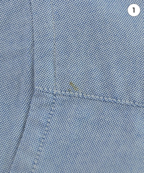 MADISON BLUE（マディソンブルー）カジュアルシャツ 青 サイズ:1(S位) レディース/2200608753126