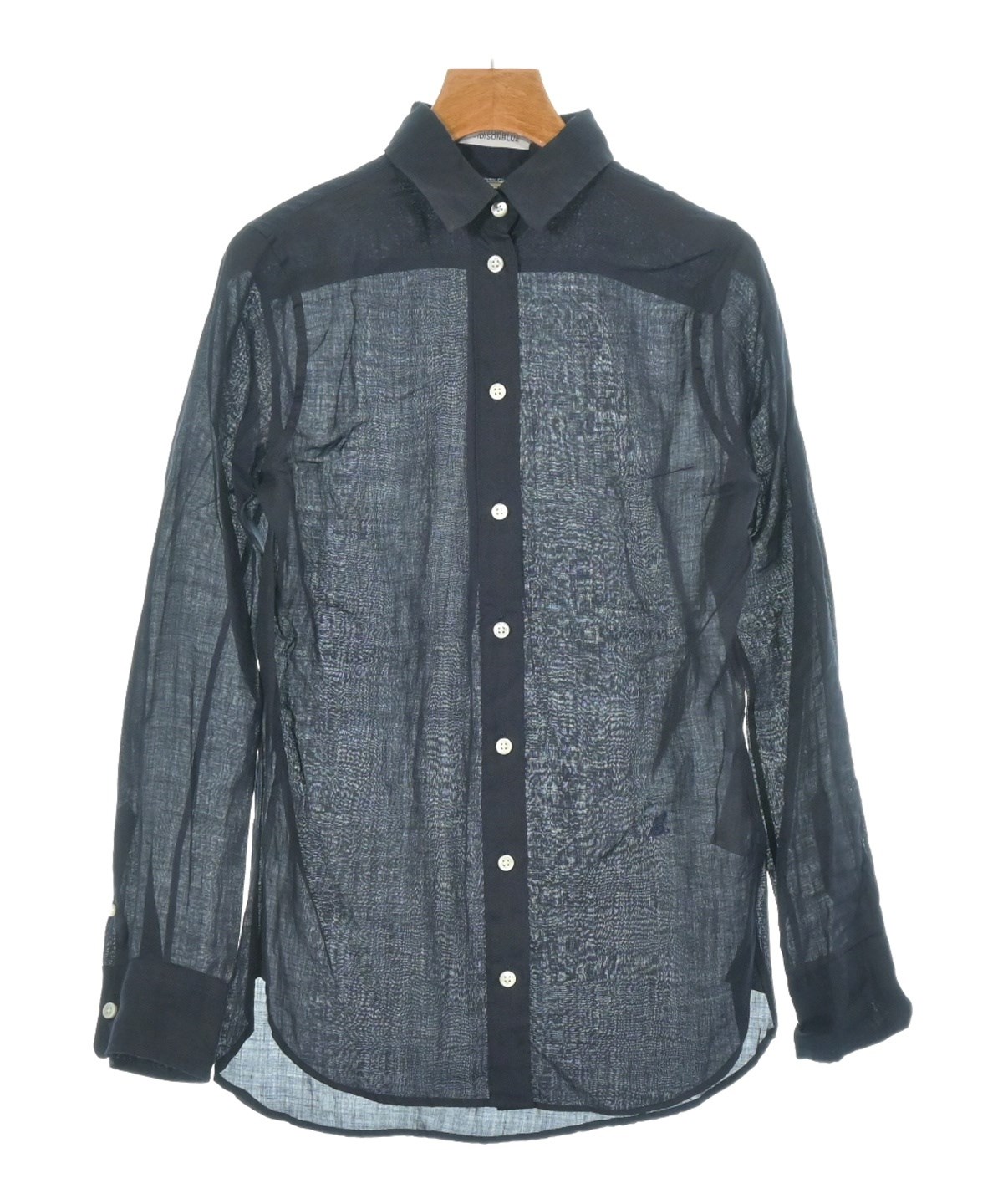 Madison Blue 長袖シャツ サイズ00 ブラック MADISON BLUE（マディソンブルー）カジュアルシャツ 紺 サイズ:00(XS位