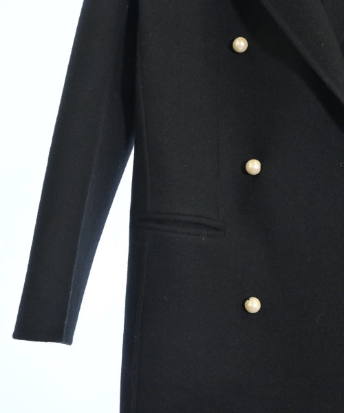 MADISON BLUE（マディソンブルー）チェスターコート 黒 サイズ:0(XS位) レディース/2200624214038