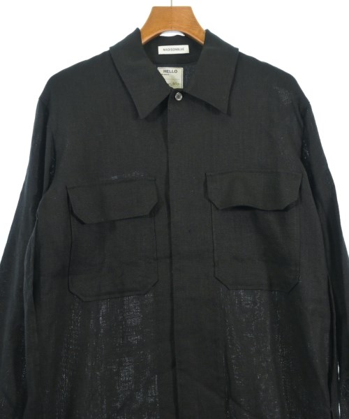 MADISON BLUE（マディソンブルー）カジュアルシャツ 黒 サイズ:M メンズ/2200624302018