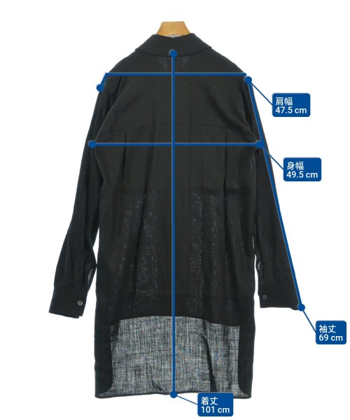 MADISON BLUE（マディソンブルー）カジュアルシャツ 黒 サイズ:M メンズ/2200624302018