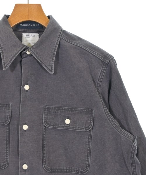 MADISON BLUE（マディソンブルー）カジュアルシャツ グレー サイズ:01(S位) メンズ/2200626165017