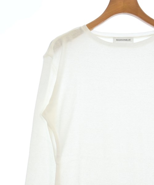 MADISON BLUE（マディソンブルー）Tシャツ・カットソー 白 サイズ:1(S位) レディース/2200627769153
