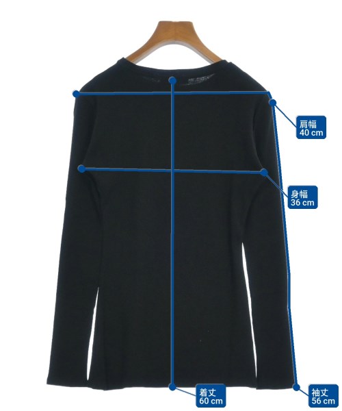 MADISON BLUE（マディソンブルー）Tシャツ・カットソー 黒 サイズ:00(XS位) レディース/2200627769160