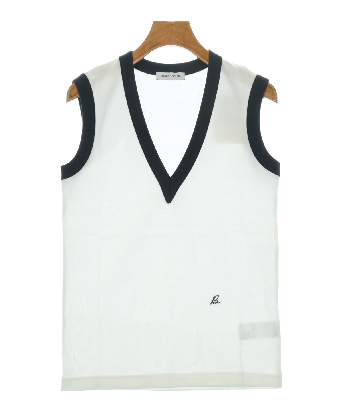 MADISON BLUE（マディソンブルー）ノースリーブ 白 サイズ:1(S位