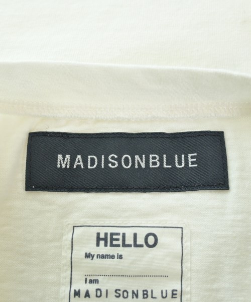MADISON BLUE（マディソンブルー）Tシャツ・カットソー 白 サイズ:1(S位) レディース/2200627769290