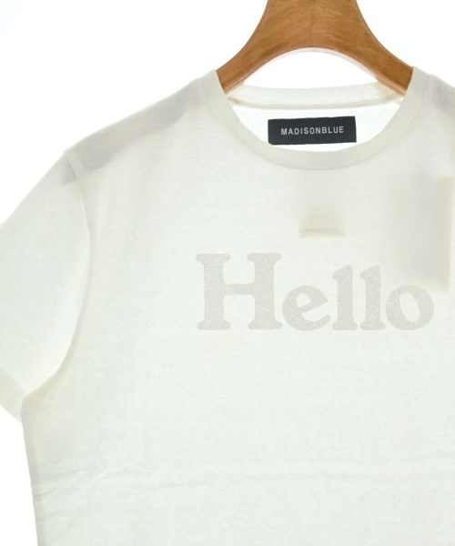 MADISON BLUE（マディソンブルー）Tシャツ・カットソー 白 サイズ:1(S位) レディース/2200627769290