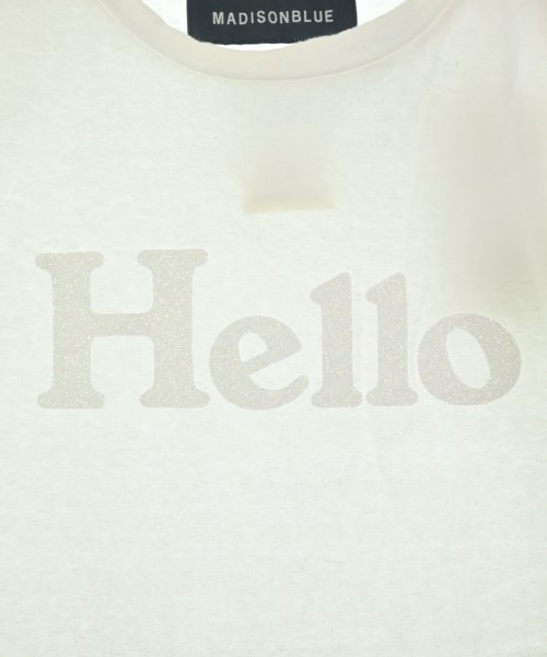 MADISON BLUE（マディソンブルー）Tシャツ・カットソー 白 サイズ:1(S位) レディース/2200627769290